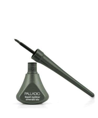Palladio Liquid Eyeliner - Highly Pigmented, Waterproof, Smear-Proof | Emerald Isle - Buy Online on GoSupps.com