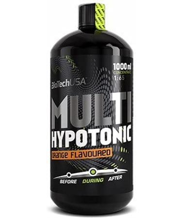 Biotechusa Multi Hypotonic |Liquid concentrate |Refill energy and vitamins during training |High glycemic carbohydrates for optimal performance1000 ml |Orange