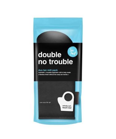 BN Professional Self Tanning Applicator Mitt Tan Double Pack Vegan Friendly No Stains on Hands Paraben Free 1 Count