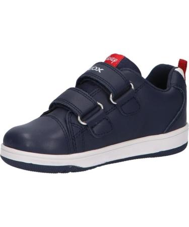 Geox Baby Girls B New Flick F Trainers - Navy/White - Size 8.5 UK Child - Buy Online on GoSupps.com