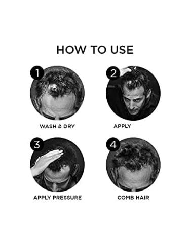 Hair Building Fiber Hair Loss Concealer - Dark Brown (28g) | Instant Volume & Fullness | International Shipping Available - Buy Online on GoSupps.com