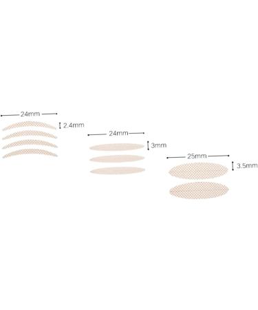 Mipcase 1 Set Double Eyelid Sticker Eyelid Shadow Stickers Female Eyelid Sticker Beautiful Eyes Makeup Tools - Buy Online on GoSupps.com