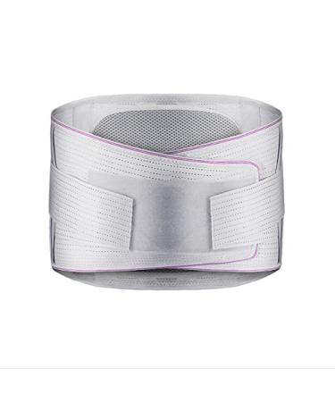 Fine lumbar belt belts lower back support pain relief double train neoprene lende vertebrae belts back support belts waist/abdominal support (gray L)