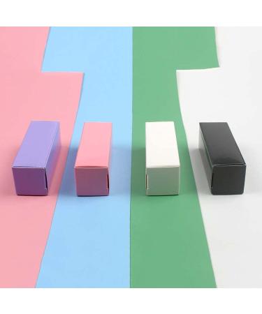 50 PCS Empty Pink Lip Gloss Boxes - 28x28x89mm Cosmetic Perfume/Mascara Packaging | Small Business Wholesale Kraft Paper Box - Buy Online on GoSupps.com