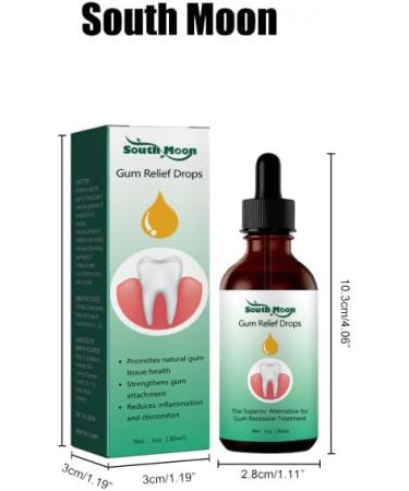 PRFECT Dentizen Gum Regrowth Drops Dentizen Drops Dentizen Gum Restoration Effective Oral Care Teeth Stain Remover to Whiten (1) - Buy Online on GoSupps.com