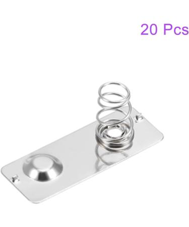 DMiotech 20 Pack Battery Springs - AAA Contact Plate Replacement 21mm x 9mm x 0.3mm Nickle Plated for Remote Controls | International Shipping Available - Buy Online on GoSupps.com