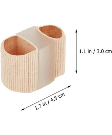 2Pcs Nylon Toe Separator Set for Men and Women - Toe Spacers for Nail Polish, Bunion Relief, Yoga, and Toe Straightening - Buy Online on GoSupps.com