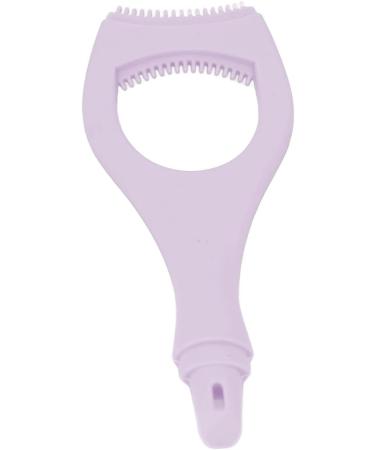 Reusable Silicone Winged Eyeliner Stencil for Makeup with Tooth Shaped Baffle and Detachable Fishtail Brush Soft and Flexible Multifunctional (Purple) - Buy Online on GoSupps.com