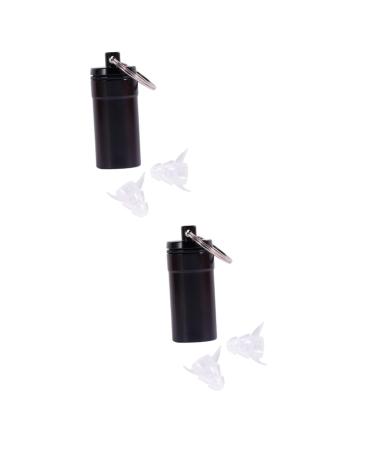 FOMIYES 2 Pairs Sleep Ear Buds Silicone Ear Plugs Silicone Earplugs Noise Reduction Earplug Noise Cancelling Earplugs Sleep Ear Plugs Wire Earbuds Sound Reducing Ear Plugs Filter to Sleep As Shownx2pcs 1 Count (Pack of 1)