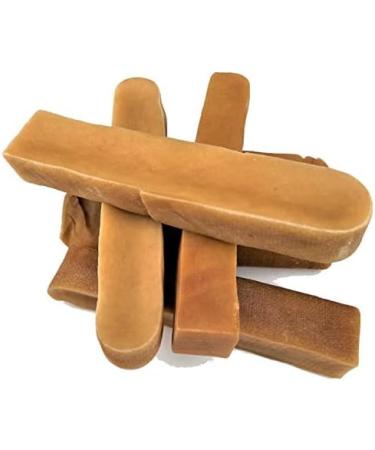 Himalayan Yak Cheese Dog Chew - Himalayan Dog Chew - Cheese Bones for Dogs - Dog Chew - Long Lasting Dog Treats for Aggressive Chewers - Keeps Dogs Busy - Sherpa Chew - *(Large 6 Pack)* - Buy Online on GoSupps.com