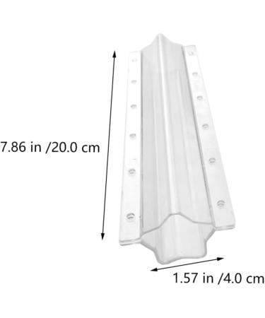 SUPVOX 6 pcs Vegetables Stencil Clear Growing Garden Tools Heart-Shaped Cube Gardening Growth Heart - Buy Online on GoSupps.com