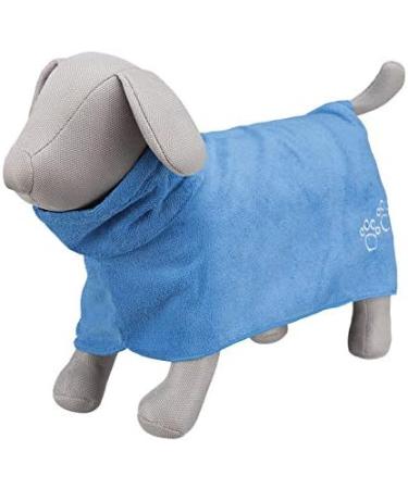 Trixie Dog Bathrobe M 50 cm Blue Medium - Buy Online on GoSupps.com