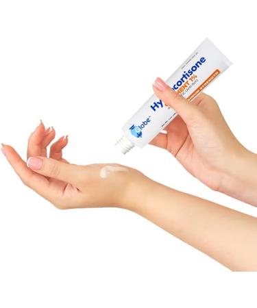 Globe Hydrocortisone 1% Maximum Strength Transparent Ointment 1 oz (12 Pack) | Anti-Itch Relief for Various Skin Conditions - Buy Online on GoSupps.com
