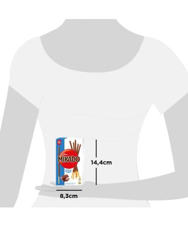  Mikado Mikado Original - Milk chocolate - Box with 24 boxes of 75 g New Packaging  - Buy Online on GoSupps.com