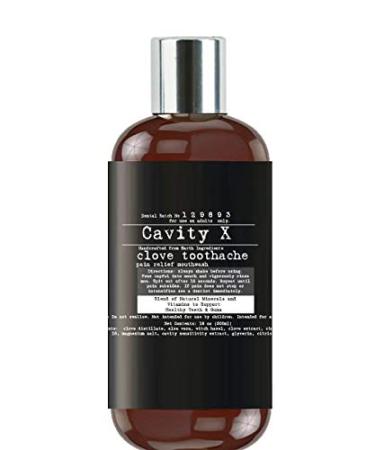 Cavity-X Clove Toothache Mouthwash (Reduce Sensitivity Cleanse Freshen)