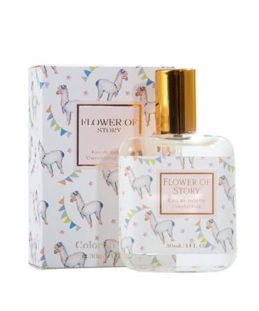 Flower Story Girl Student Perfume Fruit Fragrance Fresh Fragrance Fresh Natural Lasting Eau de Toilette 1 Fl Oz (30 Colorful paradise) 0.98 Ounce (Pack of 1) Colorful paradise