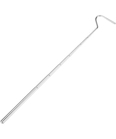Stainless Steel Snake Hook - Extendable 16.5-68cm - Reptile Catcher Tool for Controlling and Moving Snakes - Buy Online on GoSupps.com