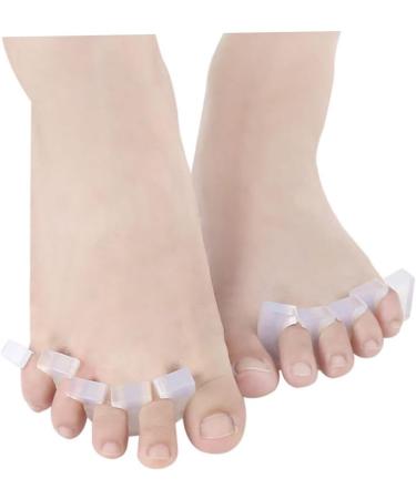 Hemoton Silicone Gel Toe Separators - 2 Pairs Orthopedic Toe Dividers for Hammer Toe, Bunions, and Overlapping Toes - Buy Online on GoSupps.com
