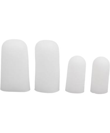 Toe Cap Silicone Protection | Relief for Corns Blisters Ingrown Toenails & Overlapping Toes - Buy Online on GoSupps.com