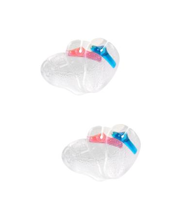 Gatuida 6 Pairs High Heel Cushion Inserts Heel Cups Plantar Inserts Heel Pads for Womens Shoes Thong Guards Plantar Insoles Foot Pads Front Slippers Pattern