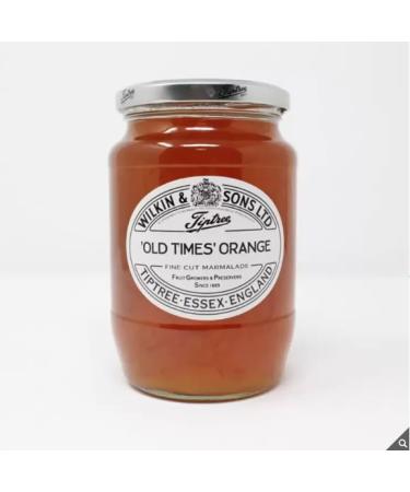 Wilkin & Sons Tiptree 'Old Times' Orange Fine Cut Marmalade- Suitable for Vegetarians - Made in a Nut Free Factory - Non GMO Project Verified - 908g