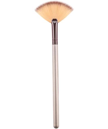 DOITOOL Ladies Suits Highlighter Makeup Brush Cosmetics Brush Makeup Lip Gloss Kits Blush Makeup Brush Makeup Fan Powder Brush Face Fan Miss Sector Wooden Handle Bamboo - Buy Online on GoSupps.com