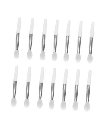 Didiseaon 1 Set Lip Gloss Brush Cosmetic Miss Silica Gel Makeup Tools White 5X1X0.5CM White