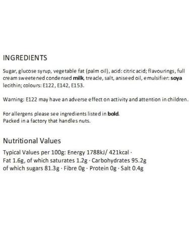 Blackcurrant & Liquorice Sweets Gift Jar - Buy Online on GoSupps.com