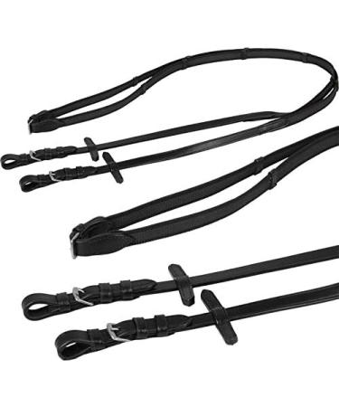 Heinick-Reitsport Bari Anatomic Black Bridle for Thoroughbreds | Soft Comfort & International Shipping - Buy Online on GoSupps.com