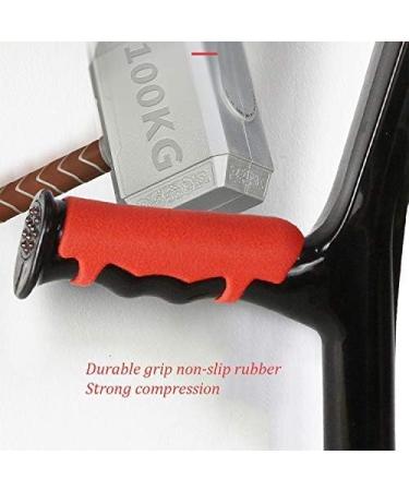 Ultralight Aluminum Assistance Adult Forearm Crutch 10 Row Adjustable Flexible Crutch with Comfortable Grip Unisex Non-Slip One - Buy Online on GoSupps.com