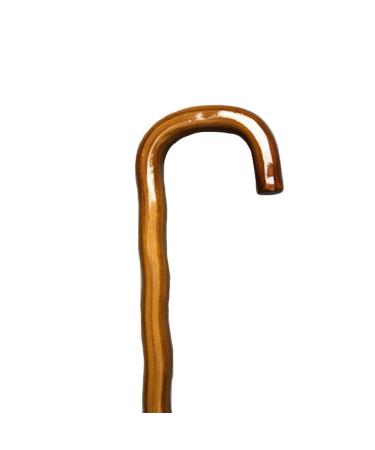Solid Wood Crutches Disabled&Elderly Lightweight Non Slip Solid Walking Stick Men&Women Hiking Wood Canes for Family A Practical Elegant