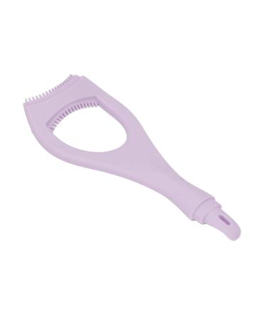 Silicone Stencil Winged Stencil Cosmetic Reusable Washable for Outdoor Use (Purple)