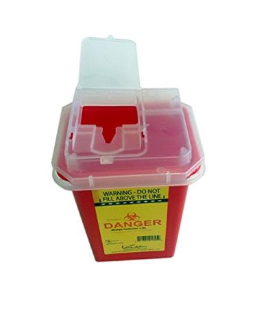 Sharps Container 7.0Litres  Red - Yellow Color.