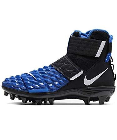 Nike Men's Force Savage Elite 2 Football Cleats (Black/White-Game Royal, Numeric_18)