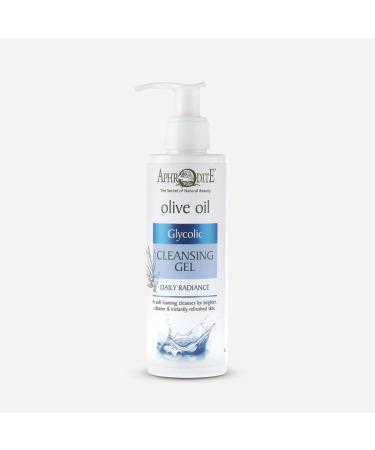 SEASATIONALS Aphrodite Olive Oil Glycolic Cleansing Gel Daily Radiance Foaming Facial Cleanser