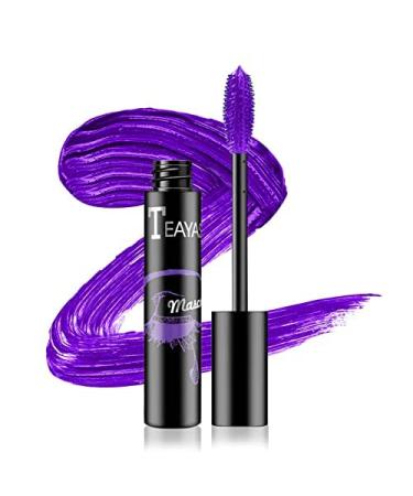 Purple Mascara Eyes Makeup Colored Lengthening Waterproof Volumizing Curling Defining Best Natural Hypoallergenic - Cruelty Free