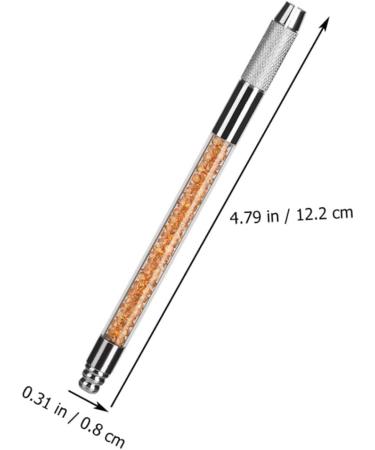 FRCOLOR 1pc Crystal Embroidery Pen Brow Pencil Cosmetics Tattoos Pen for Eyebrow Supplies Multipurpose 1 count (Pack of 1) Orange - Buy Online on GoSupps.com