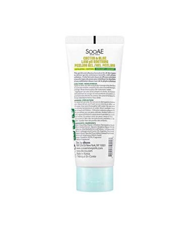 Soo AE Cactus & Aloe Peeling Gel - Low pH Exfoliating & Soothing Skin Care | Made in Korea - International Shipping Available - Buy Online on GoSupps.com