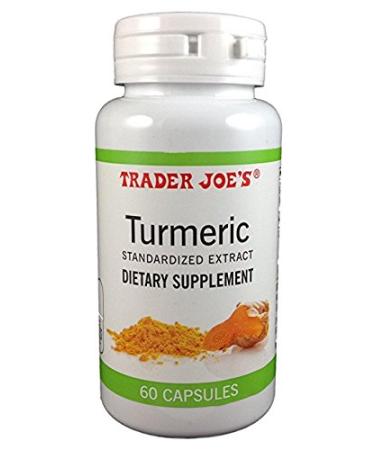 Trader Joe's Turmeric 60 capsules (1 bottle)