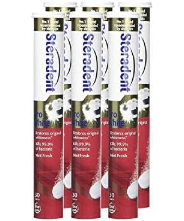 Steradent Pro 3 in 1 Tablets - Pack of 30 Total 180 3-in-1 Tablets - Buy Online on GoSupps.com