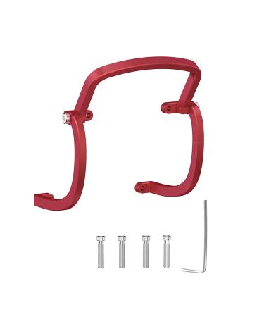 FPV Gimbal Bumper for DJI FPV Drone Accessories PTZ Protect Bar Aluminum Alloy Camera Anti-Collision (Red)