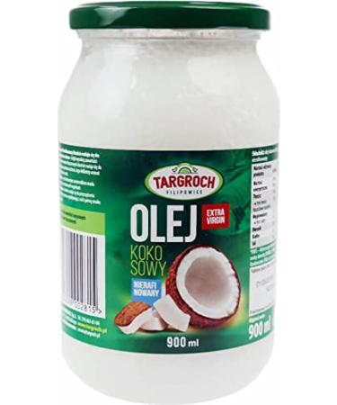 Coconut oil - unrefined extra virgin 900g Targroch
