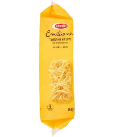  Italian Gourmet E.R. Barilla Le Emiliane Egg Pasta Tagliatelle egg pasta egg pasta 250g + gourmet Italian pulp 400g - Buy Online on GoSupps.com