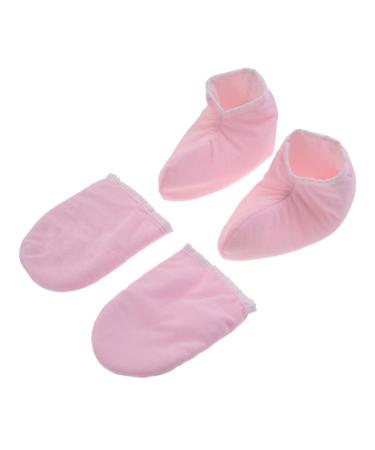 Vaguelly 2 Paires Mitaines de Paraffine pour Bain Chaud Housse Isolante pour Mains et Soins de Spa