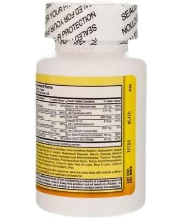 Nature's Blend Prenatal Formula Multivitamin 100 Tabs - 100 Count Pack | 1AA26 - Buy Online on GoSupps.com