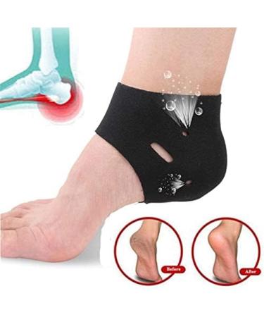 Unisex Moisturizing Heel Socks - Spa Socks for Cracked Dry Skin Care Breathable & Adjustable Foot Protectors for Heel Pain Relief - Buy Online on GoSupps.com