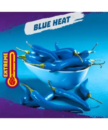 Takis Limited Edition Blue Heat Hot Chili Pepper Chips - 3.25oz (90g) - Classic Takis Flavour - Spicy Rolled Tortilla Snack - By BEXICO - Buy Online on GoSupps.com