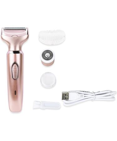 Allayu Electric Lady Shaver - Women's Facial Trimmer Wet & Dry Manual Razor with Replaceable Head - Buy Online on GoSupps.com