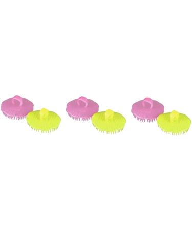 TOVINANNA 6-Pack Bathing Brushes - Scalp Ridge Shower Massage & Peeling Brush for Ultimate Hair Care - Buy Online on GoSupps.com
