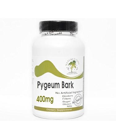 Pygeum Bark 400mg 240 Capsules - No Additives Naturetition Supplements